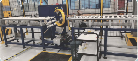 ZCN090C-X（1550、2500）跑道式線(xiàn)圈數(shù)控包帶機(jī)（輸送帶結(jié)構(gòu)